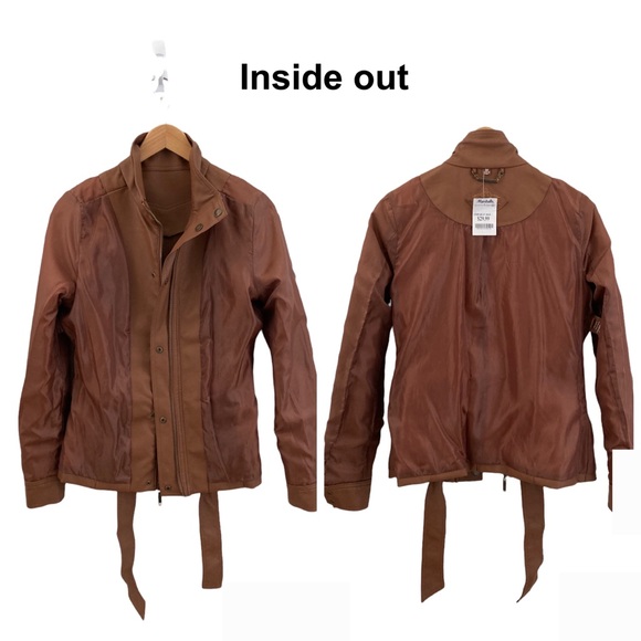 Jou Jou Faux Leather Jacket - Picture 4 of 7